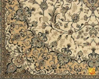 فرش کلاسیک کد 002_ رنگ 1101 کرم بژ