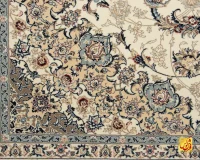 فرش کلاسیک کد 051_ رنگ 1101 کرم بژ
