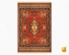 فرش وینتیج کد 120_ رنگ 2549 پیازی - تصویر 2