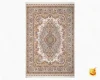فرش کلاسیک کد 023_ رنگ 1008 کرم حاشیه فیلی