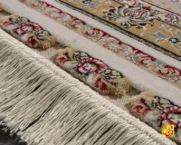 فرش کلاسیک کد 023_ رنگ 1008 کرم حاشیه فیلی