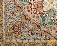 فرش کلاسیک کد 032_ رنگ 1000 کرم