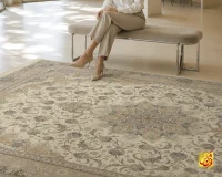 فرش کلاسیک کد 041_ رنگ 2003 کرم