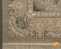فرش کلاسیک کد 041_ رنگ 2033 نقره‌ای - Image 5
