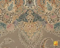 فرش کلاسیک کد 041_ رنگ 2033 نقره‌ای - Image 9