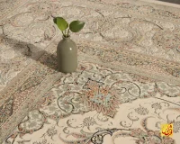 فرش کلاسیک کد 502_ رنگ 1003 کرم