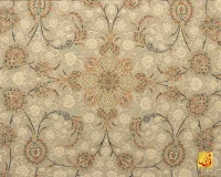 فرش کلاسیک کد 502_ رنگ 1037 بژ - Image 9