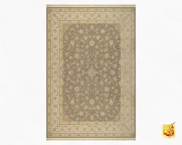 فرش کلاسیک کد 502_ رنگ 1073 دودی - Image 2