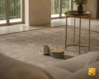 فرش کلاسیک کد 502_ رنگ 1073 دودی
