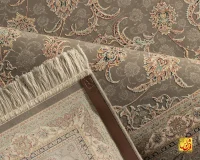 فرش کلاسیک کد 502_ رنگ 1073 دودی - Image 9