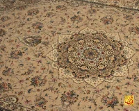 فرش کلاسیک کد 051_ رنگ 3012 کرم