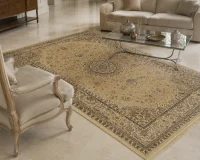 فرش کلاسیک کد 051_ رنگ 3012 کرم