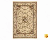 فرش کلاسیک کد 051_ رنگ 3020 خاکی