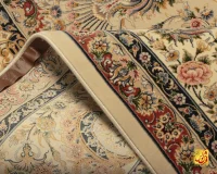 فرش کلاسیک کد 051_ رنگ 3020 خاکی