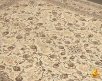 فرش کلاسیک کد 052_ رنگ 3002 کرم