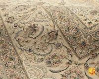 فرش کلاسیک کد 052_ رنگ 3002 کرم