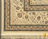 فرش کلاسیک کد 052_ رنگ 3020 خاکی