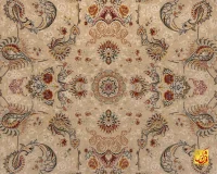 فرش کلاسیک مهدسانا بژ - Image 6