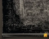 فرش وینتیج N05 طوسی مشکی - Image 5
