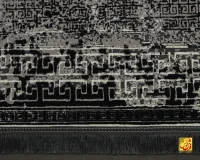 فرش وینتیج N6 طوسی مشکی - Image 8