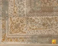 فرش کلاسیک نبات کرم آبی - Image 12
