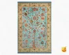 فرش کلاسیک باغ جاودان L1022 آبی - تصویر 2