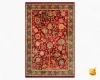 فرش کلاسیک باغ جاودان L1028 لاکی - تصویر 2