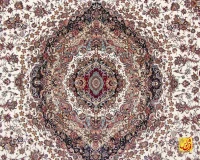 فرش کلاسیک 12856 کرم - Image 4