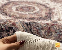 فرش کلاسیک 12856 کرم - Image 8