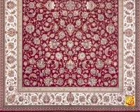 فرش کلاسیک 12862 لاکی - Image 5