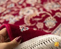 فرش کلاسیک 12862 لاکی - Image 7