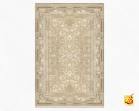 فرش وینتیج 207 بژ - Image 2