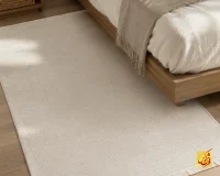فرش مینیمال 42110 کرم بژ