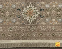 فرش وینتیج 75006 طوسی سفید - Image 7