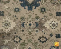 فرش وینتیج 75007 طوسی بژ - Image 6