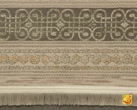 فرش وینتیج 75008 طوسی سبز - Image 7