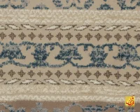 فرش وینتیج 75008 طوسی سبز - Image 4