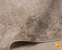 فرش وینتیج 762122 کرم نسکافه ای - Image 8