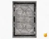 فرش وینتیج N11 طوسی مشکی - Image 2