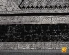 فرش وینتیج N10 طوسی مشکی - Image 7