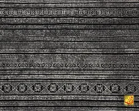 فرش وینتیج N7 طوسی مشکی - تصویر 7