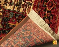 فرش وینتیج کد 132_ رنگ 2549 قرمز - Image 9