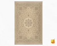فرش کلاسیک 1510 بژ - Image 2