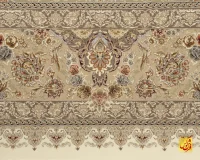 فرش کلاسیک 1510 کرم - Image 9