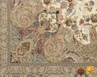 فرش کلاسیک 1510 کرم - Image 7