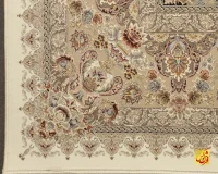 فرش کلاسیک 1510 کرم - Image 10