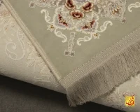 فرش کلاسیک 1510 سبز - Image 9