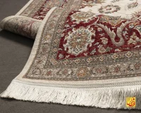 فرش وینتیج 224 کرم لاکی - Image 7