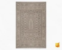 فرش کلاسیک 1791 طوسی - تصویر 2