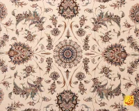 فرش کلاسیک 7531 کرم - تصویر 4